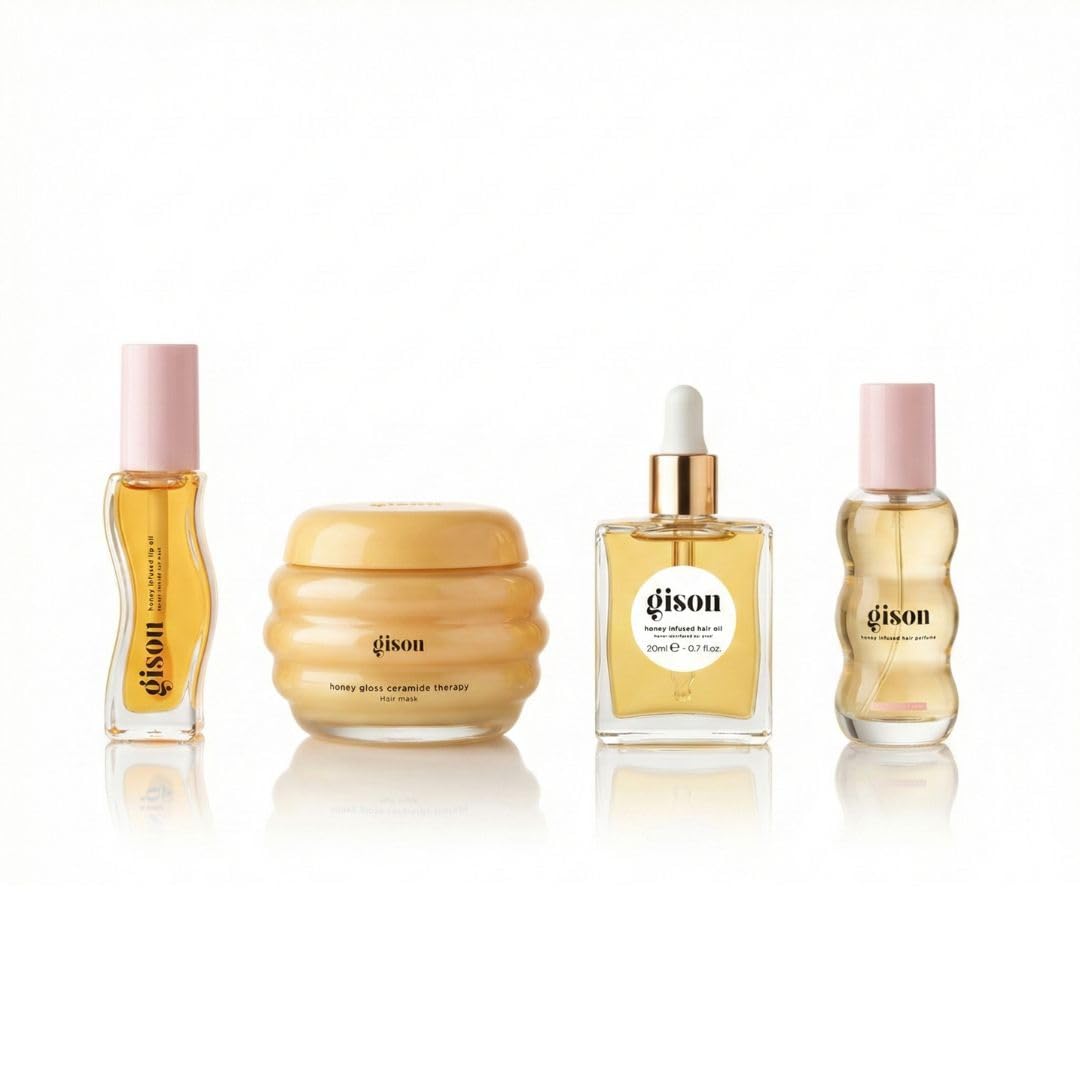 gisou(ギソウ) ヘアオイル 20ml 2本セット Amazon.com : Gisou Glow All The Way Set – Travel Size set with