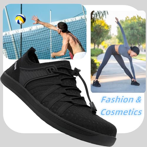 Chaussures barefoot running outdoor confortables à bout large - 4