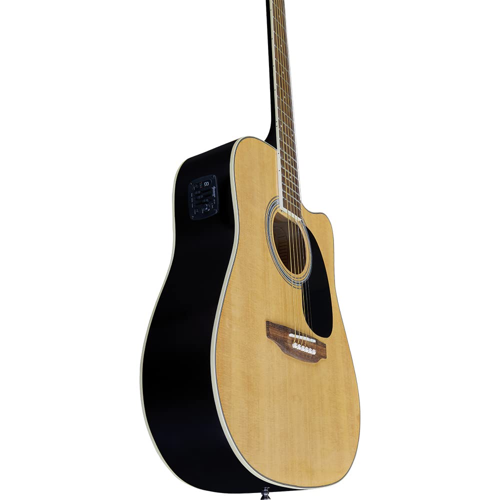 SPENCER BY EKO SA-10 CE Natural – Chitarra Acustica Elettrificata Cutaway top Abete fasce e fondo Tiglio manico Okoumè tastiera Roupanà