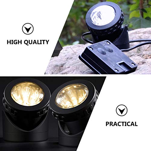 Uonlytech Lagoa Luz Solar Subaquática À Prova D' Água Submarino Paisagem Holofotes Iluminação De Se