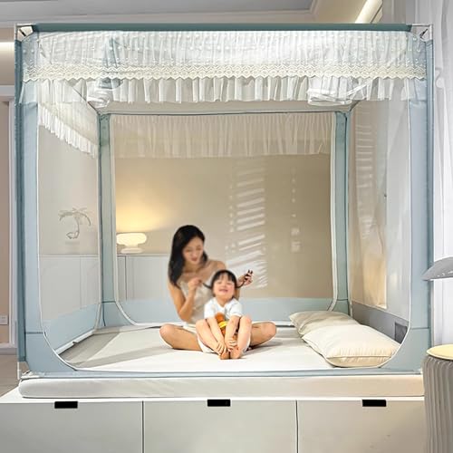 Carpa para cama con dosel elegante ideal para renovar el diseño de tu dormitorio 2