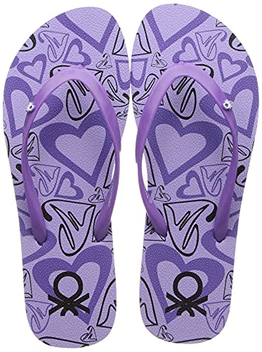 United Colors of Benetton womens 21p8cffpl867i Purple Slipper - 4 UK (37 EU) (21P8CFFPL867I) (B08SK1SXMK) Amazon Price History, Amazon Price Tracker