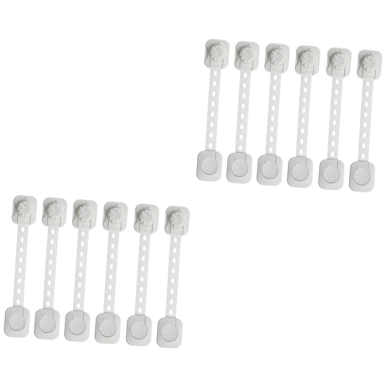 Hohopeti 12 Pièces Serrure De Protection Pour Bébé Serrures D'Armoire Pour Enfants Serrures De Sécurité Pour Enfants Tiroir Serrure De Sécurité Pour Réfrigérateur Loquets De Sécurité Pour