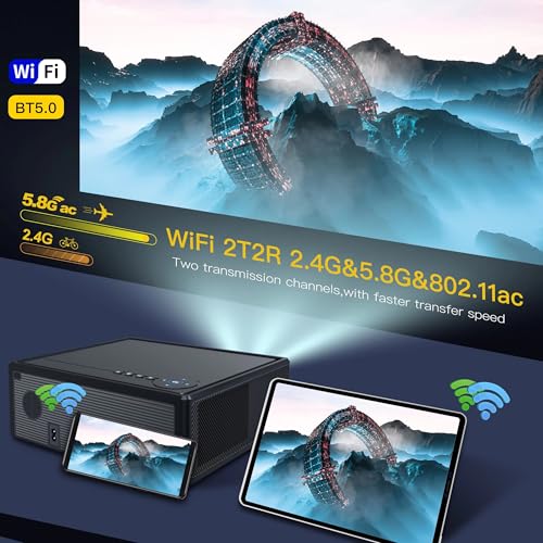 Image of Dolby Audio TOPTRO Q10 (X7) Projector 4K Ultra HD Support, 22000 Lumen, Dolby Digital Plus Support, Voice Remote, HDMI ARC, 1080p Native, Auto (Focus+Keystone) Android 4K YouTube Hotstar PrimeVideo