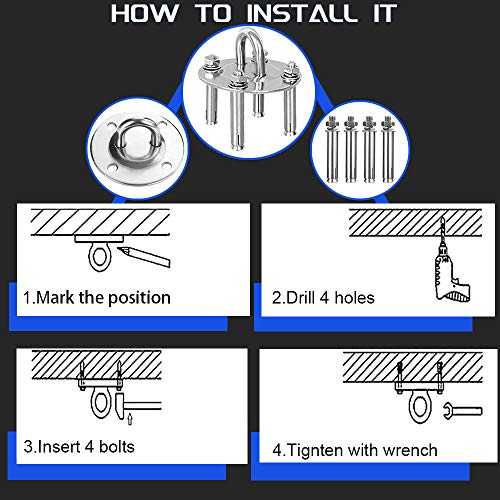 Dadoudou (Blue) - Sensory Swing Indoor, Swing Hammock Chair for Kids with Special Needs, Autism, ADHD, SPD, Aspergers, Sensory Integration, Snuggle Cuddle Pod Therapy Swing with Hardware Included (...