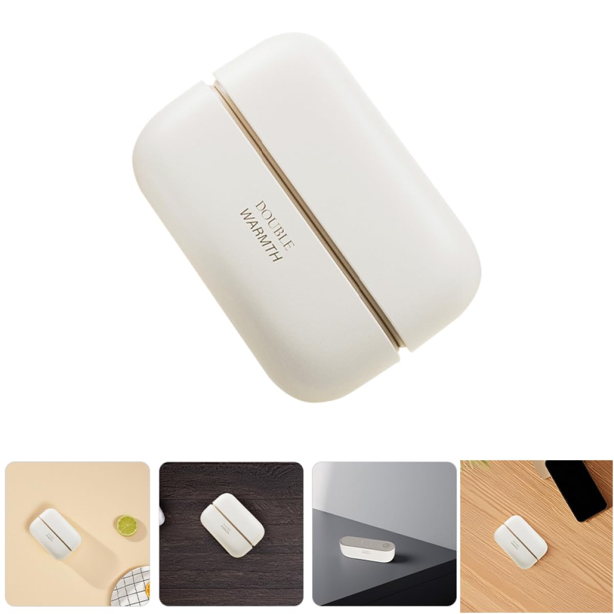 SHERCHPRY Scaldamani Portatili Elettrici Attacco Magnetico USB Riscaldamento Rapido e Calore Duraturo per Attività all Aperto come Caccia Escursionismo e Viaggi in Inverno