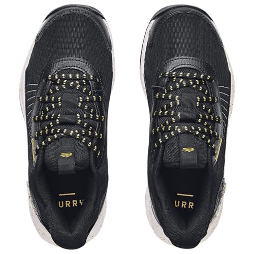Under Armour Big Kids Grade School Curry 3Z7 Basketball Shoes 3026623 (Black/Black/Gold, US Footwear Size System, Big Kid, Numeric, Medium, 3.5)3