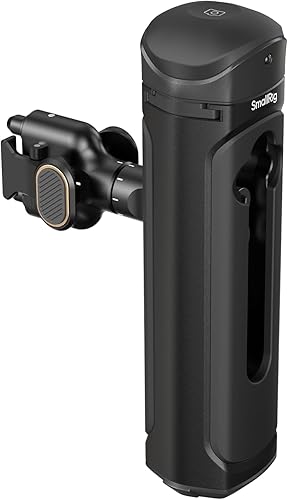 Miniatura 8 de SMALLRIG Mango lateral de liberación rápida para jaula universal para teléfono móvil 4299 y iPhone 15 Series Cage, mango de aluminio con zapata fría