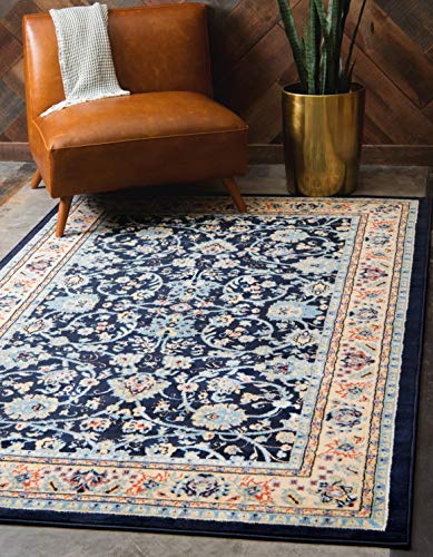 Unique Loom Sialk Hill Collection Area Rug - Washington (9' 10