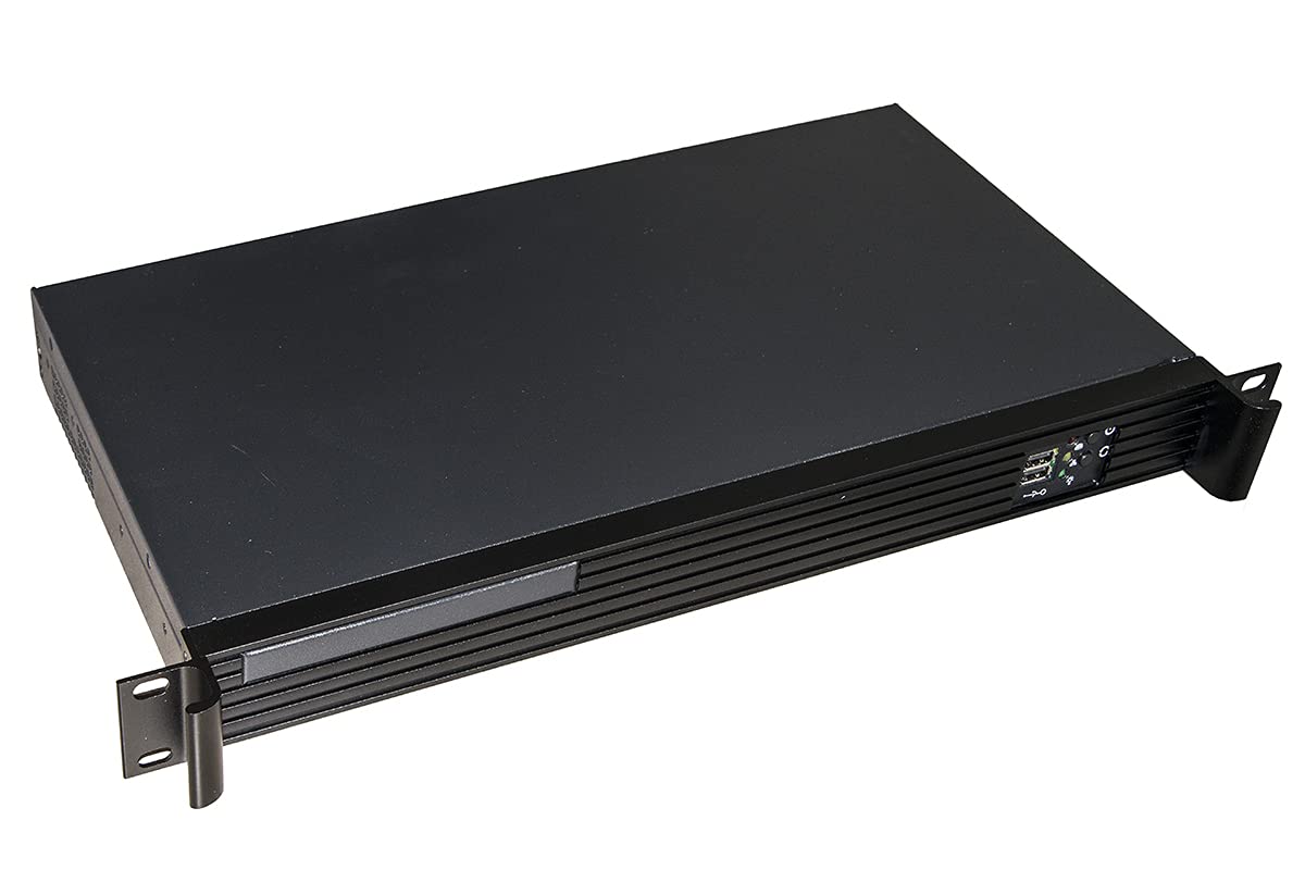 COCH1U 19 1 Einheit Servergehäuse mit 2 CD-Steckplätzen Slim + 2 x 2,5 oder 1 x 3,5 Tiefe 300 mm