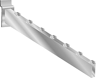 OEM Deluxe 7-Cube Rectangular Tubing Waterfall Faceout for Slatwall -Box of 24