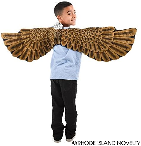 Rhode Island Novelty Eagle Plush Costume Wings One Pair