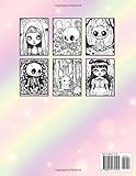 Zoom IMG-1 creepy kawaii coloring book easy