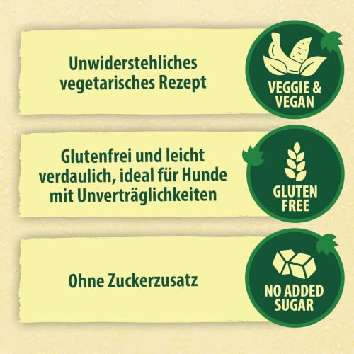 duvoplus Zahnpflege-Snacks für Hunde Dental Twisters Vegetarisch Größe S – Ansicht 3