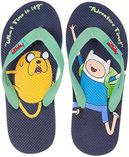 Vanilla Underground Blue Holiday Flip Flops For Boys | Kids Sandals Beach Shower Shoes | Childrens Summer Footwear