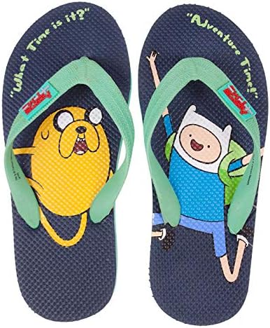 Vanilla Underground Blue Holiday Flip Flops For Boys | Kids Sandals Beach Shower Shoes | Childrens Summer Footwear