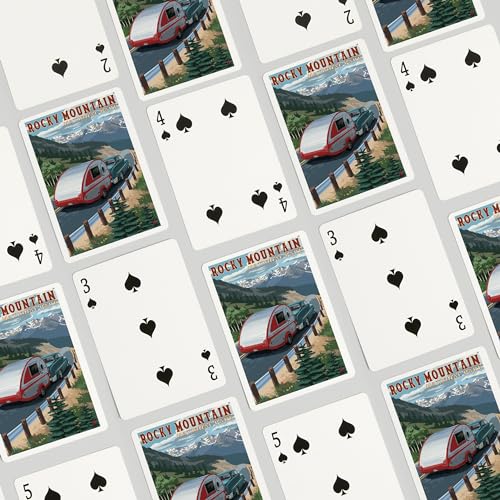 Baraja de 52 cartas estilo Poker Rocky Mountain miniatura 4