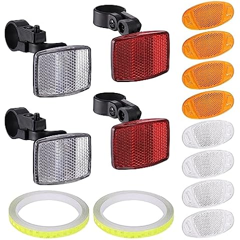 14Pcs High-Reflective Bicycle Reflector Set Cover