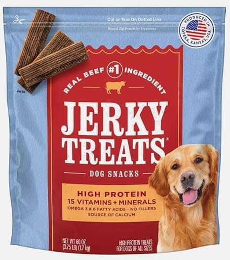 Jerky Treats American Beef Dog Jerky Treats 60 oz