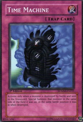 Amazon.com: Yu-Gi-Oh! - Time Machine (SDMM-EN031) - Structure Deck: Machina  Mayhem - 1st Edition