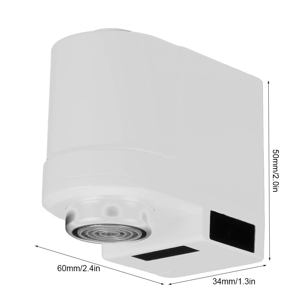 FLEXMAN Filtro Acqua Rubinetto, Ugello Rubinetto a Induzione Gorgogliatore, Filtro Rubinetto Interruttore Automatico Intelligente con 6 Adattatori, Dispositivo di Risparmio Idrico