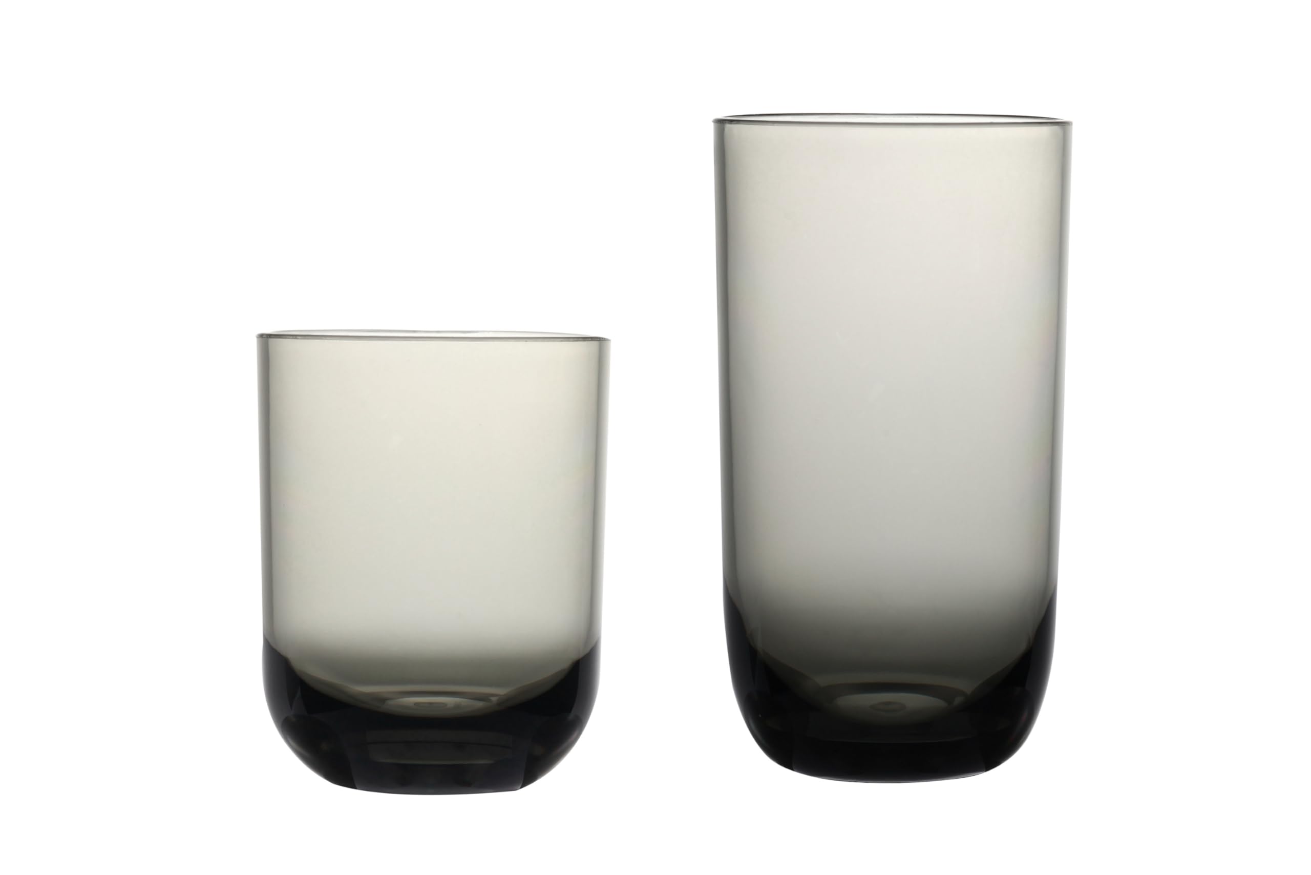 KLIFA- WASCO- 13 18 6 ounce Set of 8 Acrylic Tumbler and Highball Set Plastic Drinking Glasses BPA-Free