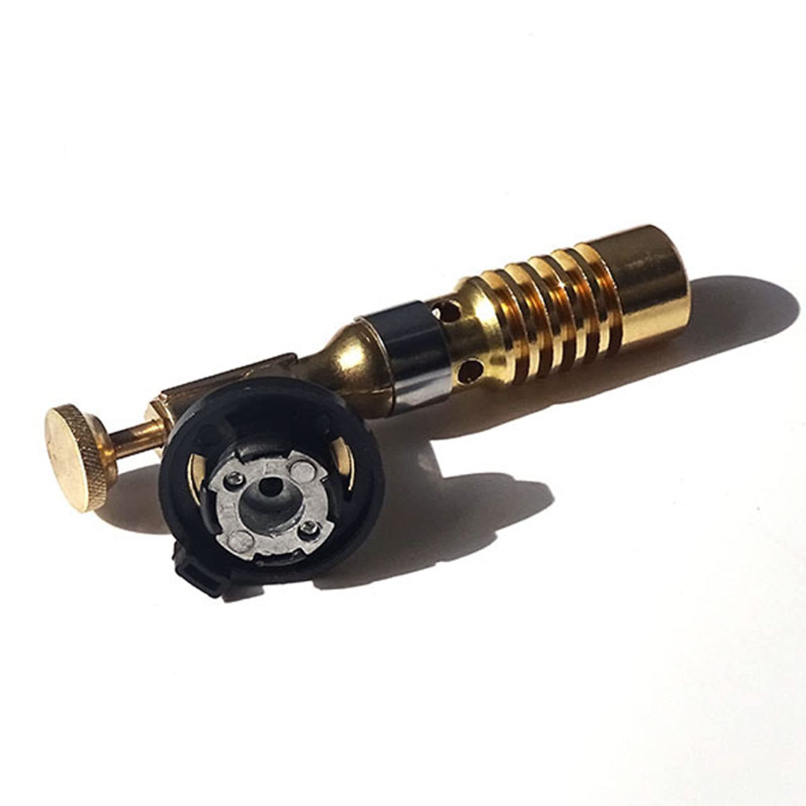 Pistola a Spruzzo Per Gas, Pistola Per Torcia a Gas Butano Pistola a Spruzzo Per Serbatoio in Ottone Pistola a Fiamma Portatile Per Barbecue Torcia a Gas Per Accensione Ad Alta Temperatura Per Saldatu