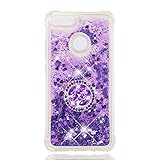 🌟Estuche líquido Bling Glitter de Beauty & Luxury: este diseño líquido brillante no solo hace que su teléfono sea bello, sino que también es más interesante para jugar, las lentejuelas del corazón del amor pueden fluir libremente dentro y cambiar su color flotando hacia arriba y hacia abajo, perfecto como regalo para niñas o mujeres .