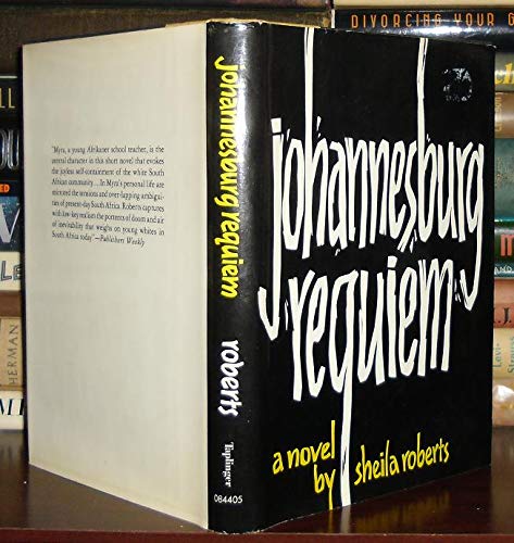 Johannesburg requiem: A novel 080084405X Book Cover