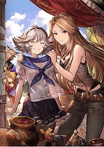 グラブルくじ Cystore 原宿店 D賞 カタリナ ファラ ポスター グランブルーファンタジー サイストア アニメ 萌えグッズ ホビー