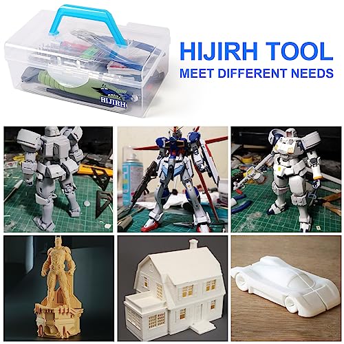 Hijirh HIJIRH26 108 Pcs Pro Grade For Model Tool Kits,Hobby Tool Sets,Lncluding Electric Polishing Machine & Tool Box,For Gundam Model Kits,Basic Model Building,Repairing And Remove,Art And Crafts Etc thumb #6
