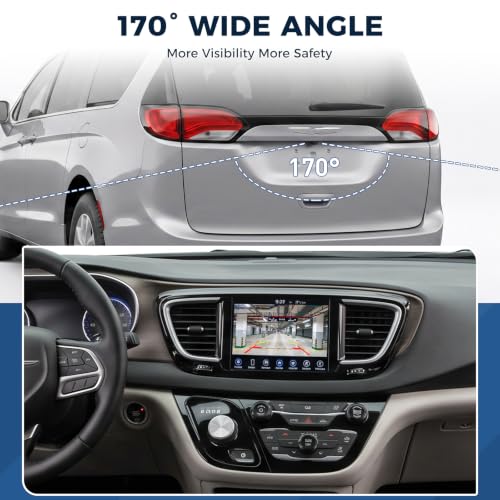 Image of Rear Backup Camera Fit for Chrysler Pacifica 2017-2023, Voyager 2020-2022