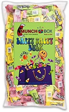 Laffy Taffy 5lbs - Bulk 5 Pound Bag of Individually Wrapped Fruit Taffy Chews - Giant Wholesale Bags of Assorted Fruit Flavored Candy