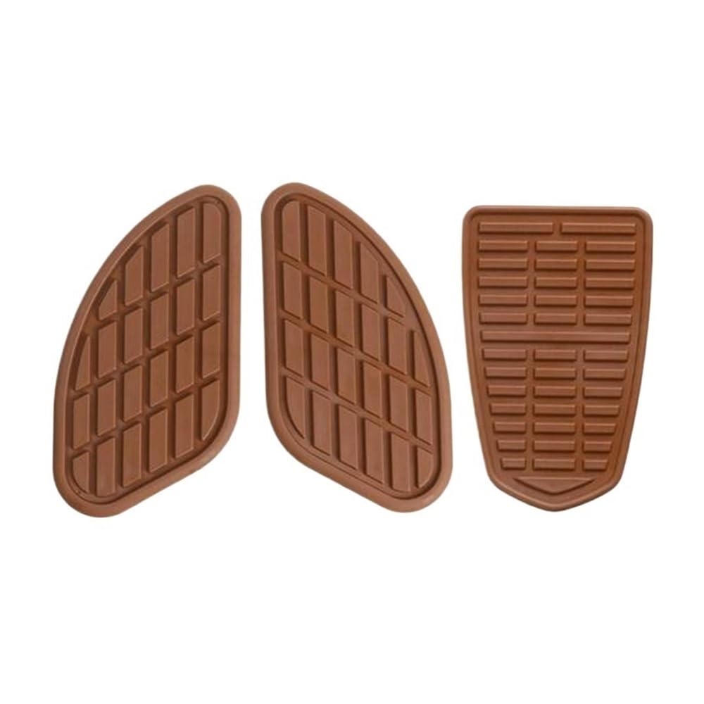 Protection réservoir moto antidérapante kit de 3 pièces pour grips de genoux latéraux