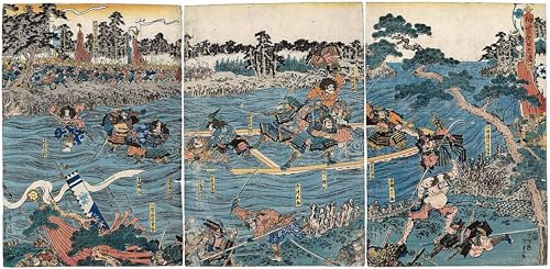Tableaux Posters Murale Utagawa Kunisada Décoration Maison 60x90