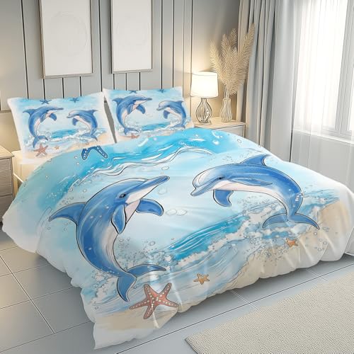 Housse de couette dauphin pour offrir de la douceur à votre enfant - 4
