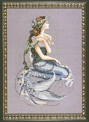Mirabilia Enchanted Mermaid Cross Stitch Pattern by Mirabilia Designs