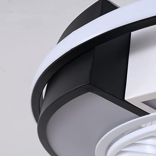 Miniatura 6 de YUEGOO Ventiladores De Techo Con Lámparas, Luz De Techo Led Con Ventilador, 3 Velocidades De Viento Luminaria Colgante Control Remoto Candelera De