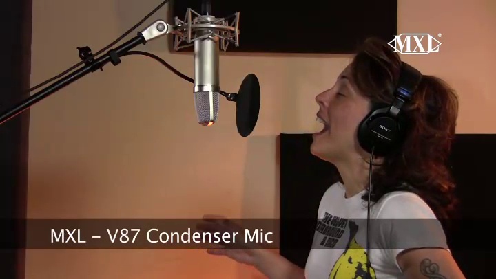 Amazon.com: MXL-V87 Low Noise Fet Condenser Microphone : Musical