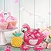 Civaner 30 Pcs Flamingo Party Favors Mini Flamingo Stuffed Animal Plush Toys Gift Pink Keychain Ornaments Decorations Birthday Party Favor Decor