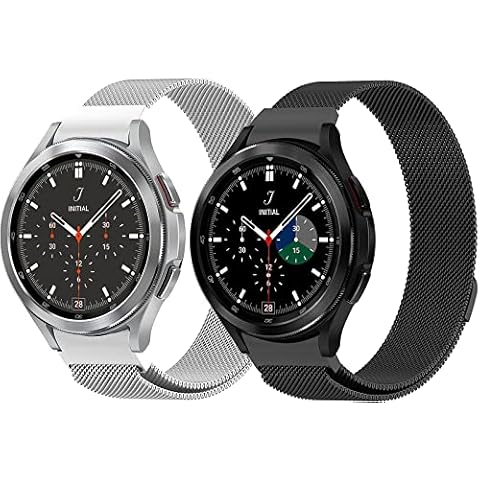 Onewly Compatible with Galaxy Watch 4 Strap,Metal Mesh Strap Specially Designed for Samsung Watch 4 Strap - Galaxy Watch 4 Classic Strap - Galaxy Watch 5 Pro Strap - Galaxy Watch 5 Strap Cover