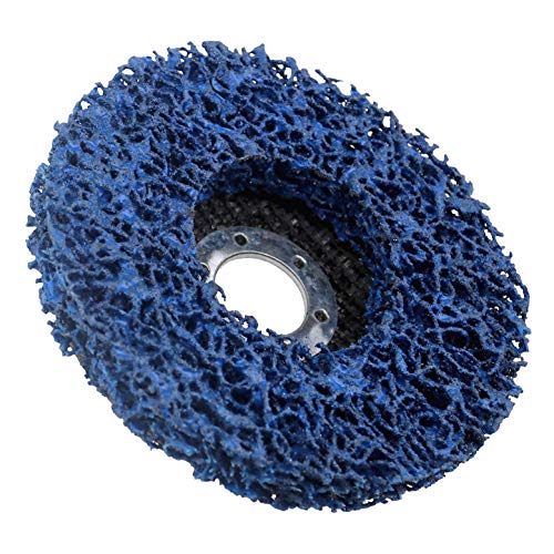 Insmartq 1pc Grinder Rad Poly-Streifen-Rad 115mm 4.5" Farbe Rust Entfernen Sauber Winkelschleifer Disc Cover