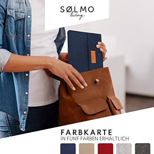 Solmo-I-Funda-Tablet-de-fieltro-101-11-Pulgadas-Universal-I-Funda-Tablet-10-Pulgadas-Funda-Tablet-Samsung-Portatil-de-la-Tableta-del-Caso-de-Fieltro-I-Azul