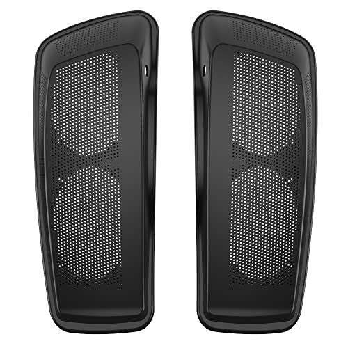 Advanblack Saddlebag Dual 6x9 Speaker lids, Audio Covers Fit for H-D Touring, Road Glide, Street Glide Special, Road King, 2014 a 2023 miniatura 1