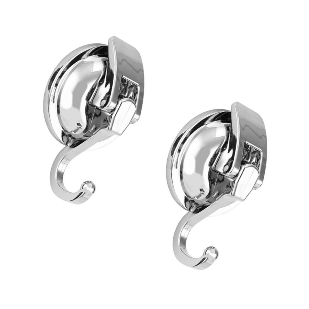 Alipis 4 Sätze Haken Ohne Locher Robuste Haken Mit Saugnapf Wiederverwendbar Selbstklebend Zur Wandmontage Kratzer Für Kleiderbügel 2 Stück X 4