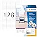 Produktbild HERMA 5071 Dia Etiketten, 25 Blatt, 43,2 x 8,5 mm, 128 pro A4 Bogen, 3200 Stück, selbstklebend, bedruckbar, matt, blanko Papier Diarahmen-Aufkleber, weiß
