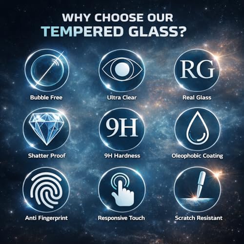 Image of Tempered Glass Full Screen Protector For Oneplus Pad Go 11.35 Inch Smartphone [Scratch Resistant] [Easy Installation] [Bubble Free] [1-Pack]