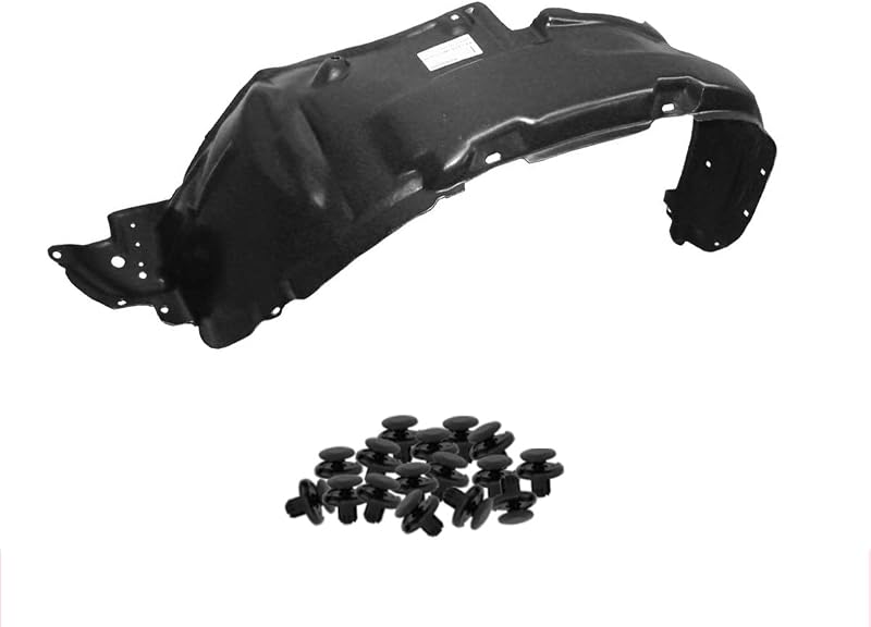 Parabarro dianteiro esquerdo Parts N Go com presilhas para Toyota RAV4 2006–2012 – 1 unidade