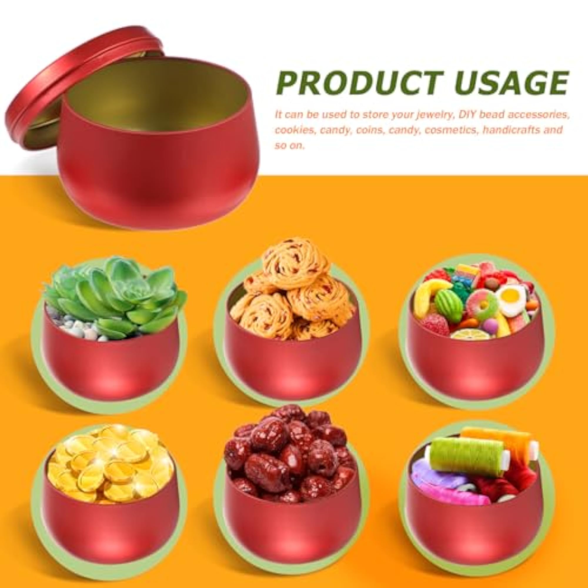 Candle Making Containers, 8Pcs Set
