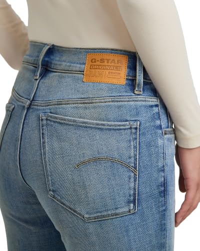 G-STAR Damen 3301 Skinny Jeans, Blau (Vintage Gold Digger D05175-C051-H117), 33W / 30L – Ansicht 5